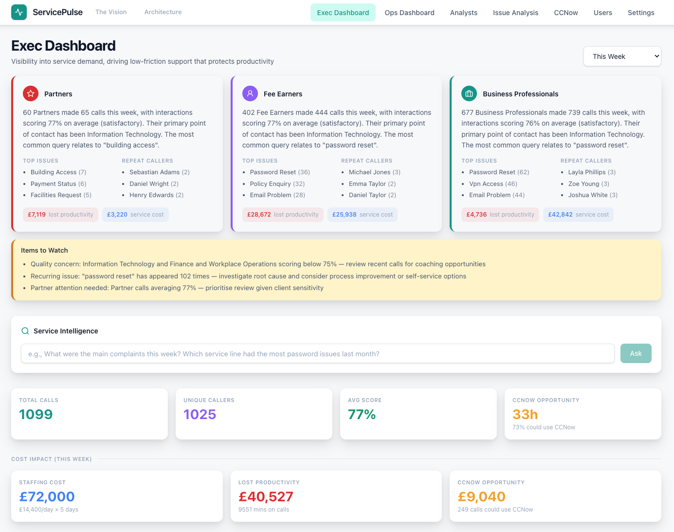 ServicePulse screenshot